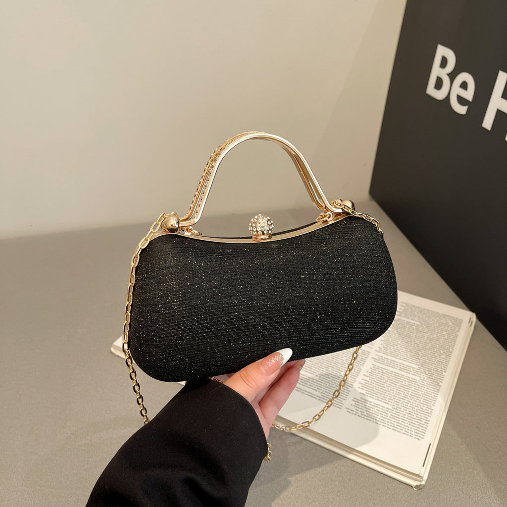 Chain Diamond Crossbody Bag