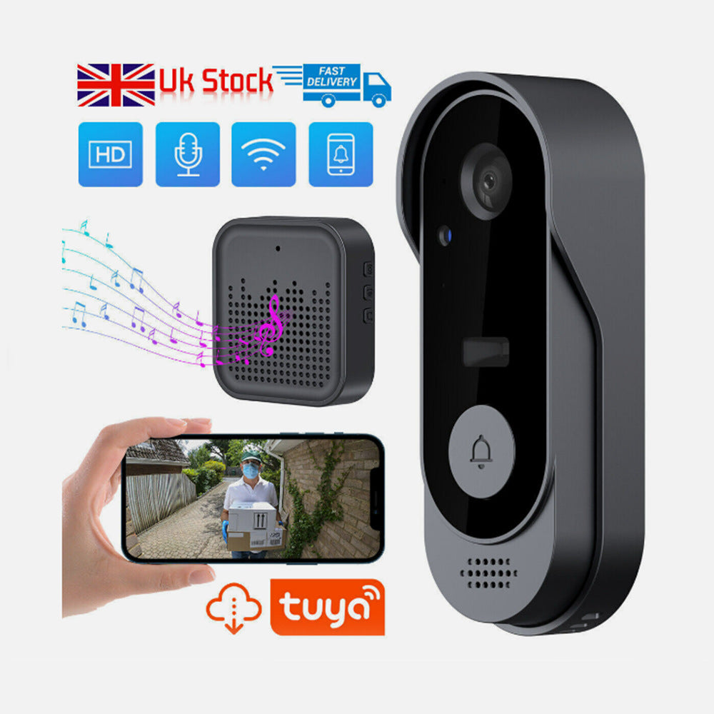 Smart Doorbell with Wireless WiFi Visual...