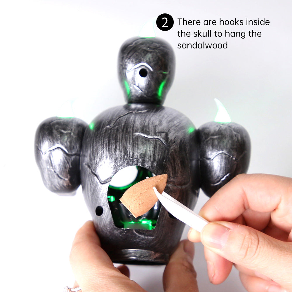 Skull Smoke Candle Lamp (1)