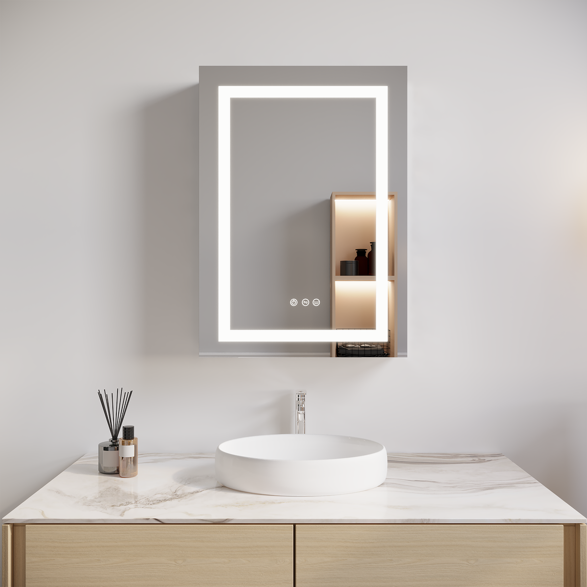26x20 inch(Left Door) bathroom medicine...