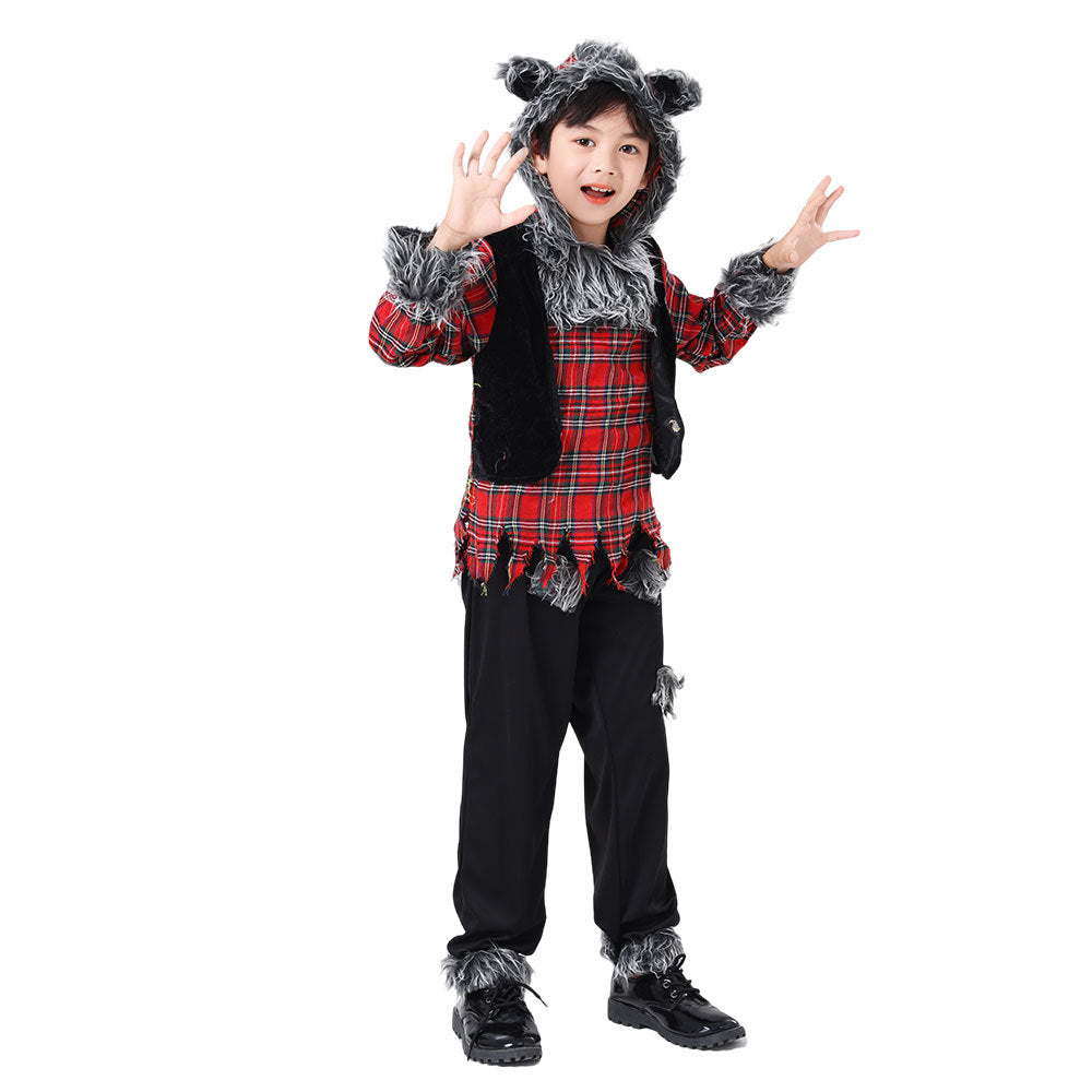Kids Werewolf Halloween Costume