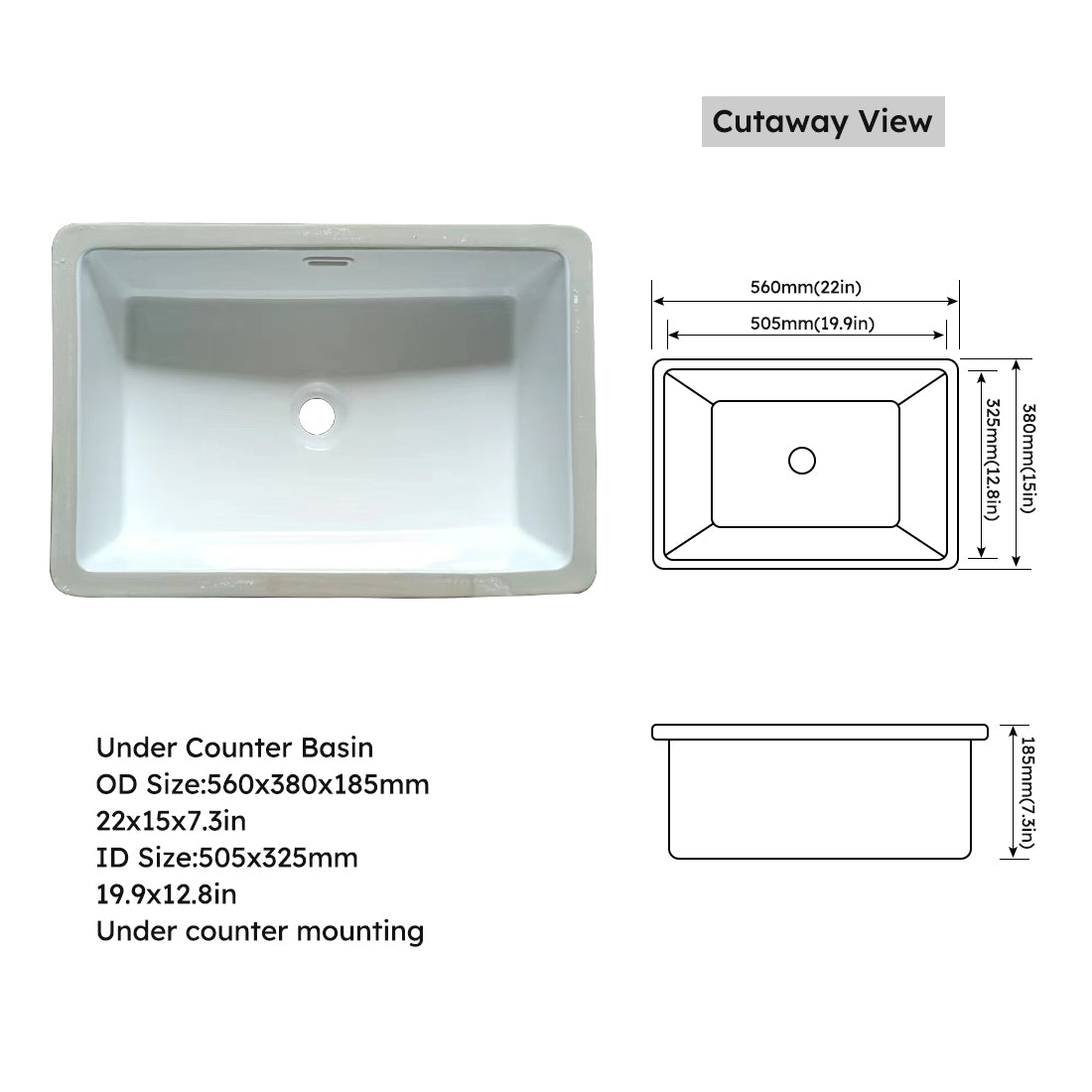 43 inch marble countertop with base...
