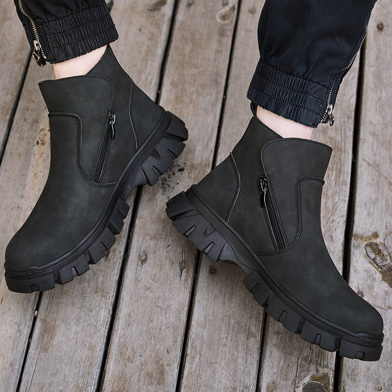 Chaussures de sécurité de protection anti-écrasement et anti-perforation, anti-étincelles, pour la protection du travail des soudeurs