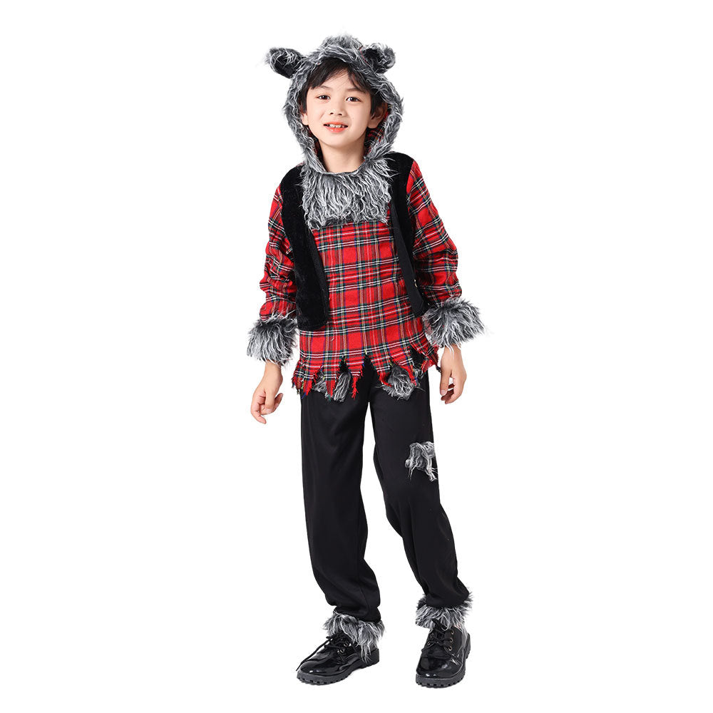 Kids Werewolf Halloween Costume
