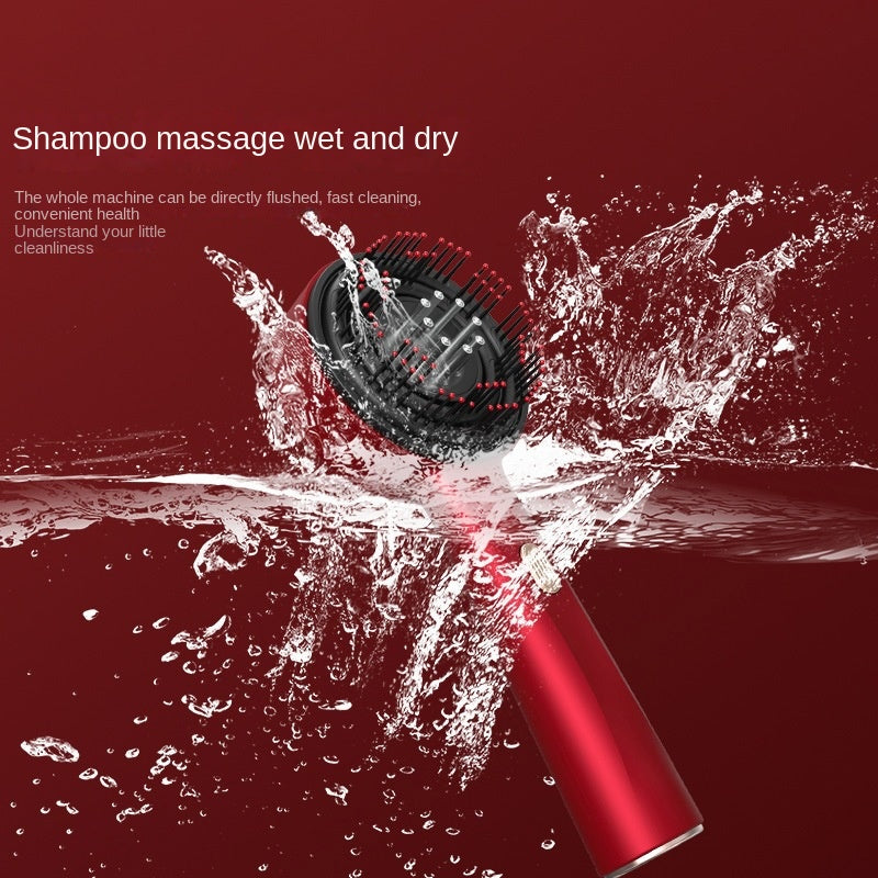 Electric Massage Comb for Household Scalp Red Light Anti-Hair Loss Hair Care Massage Comb