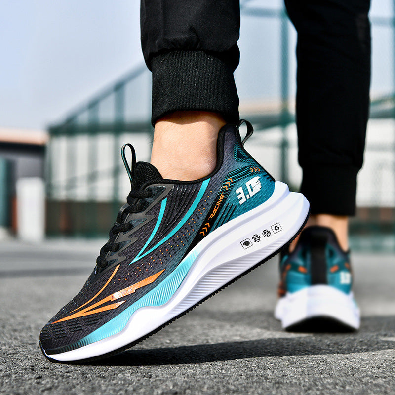 Chaussures de sport chaussures de course à semelle souple antidérapantes et résistantes à l'usure pour hommes