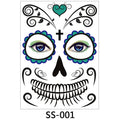 Halloween Face Sticker