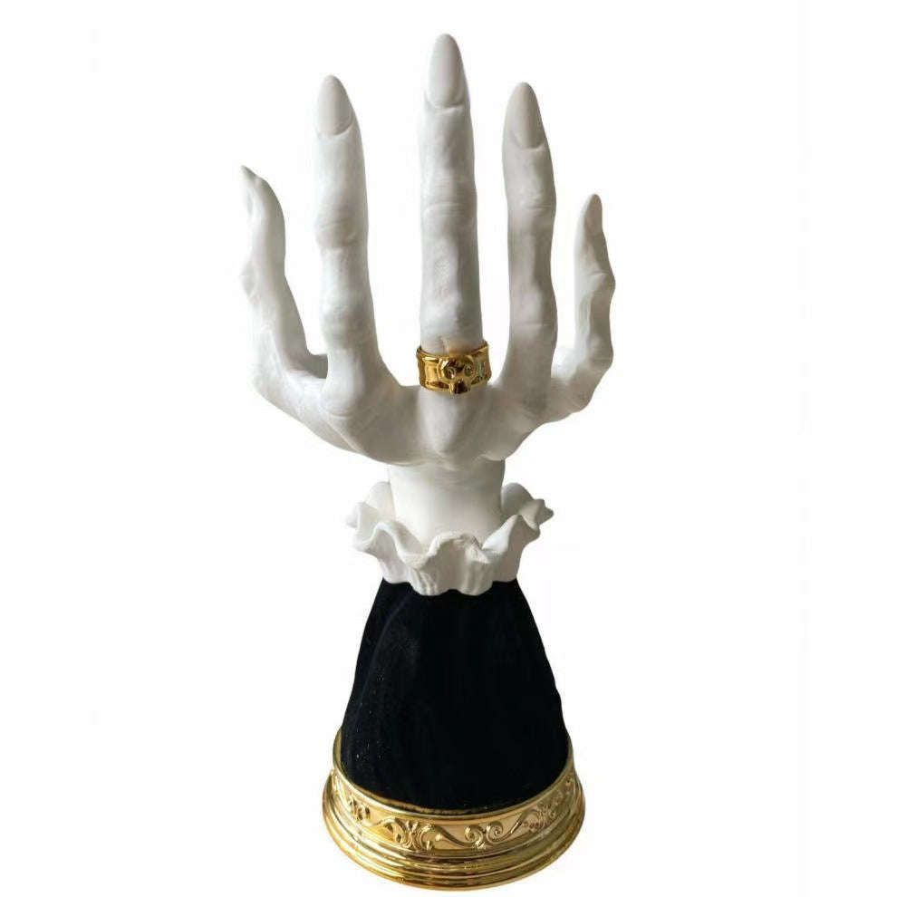 Halloween Witch Palm Candle Holder
