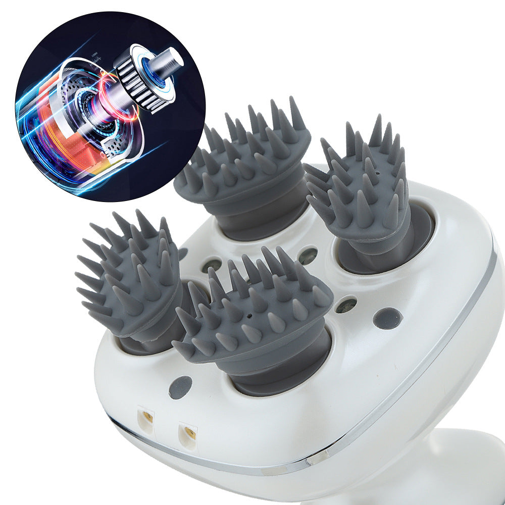 Head Massager 4-Claw Kneading Vibration...