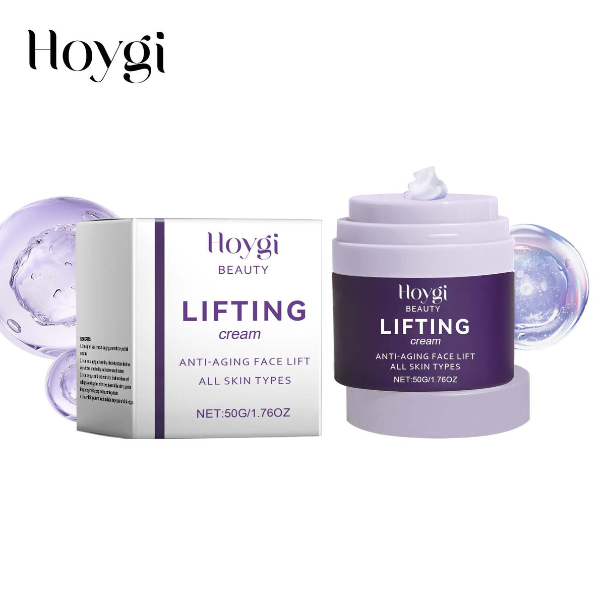 Crema Facial Hidratante Profunda para Suavizar las Líneas de Expresión e Iluminar el Cutis