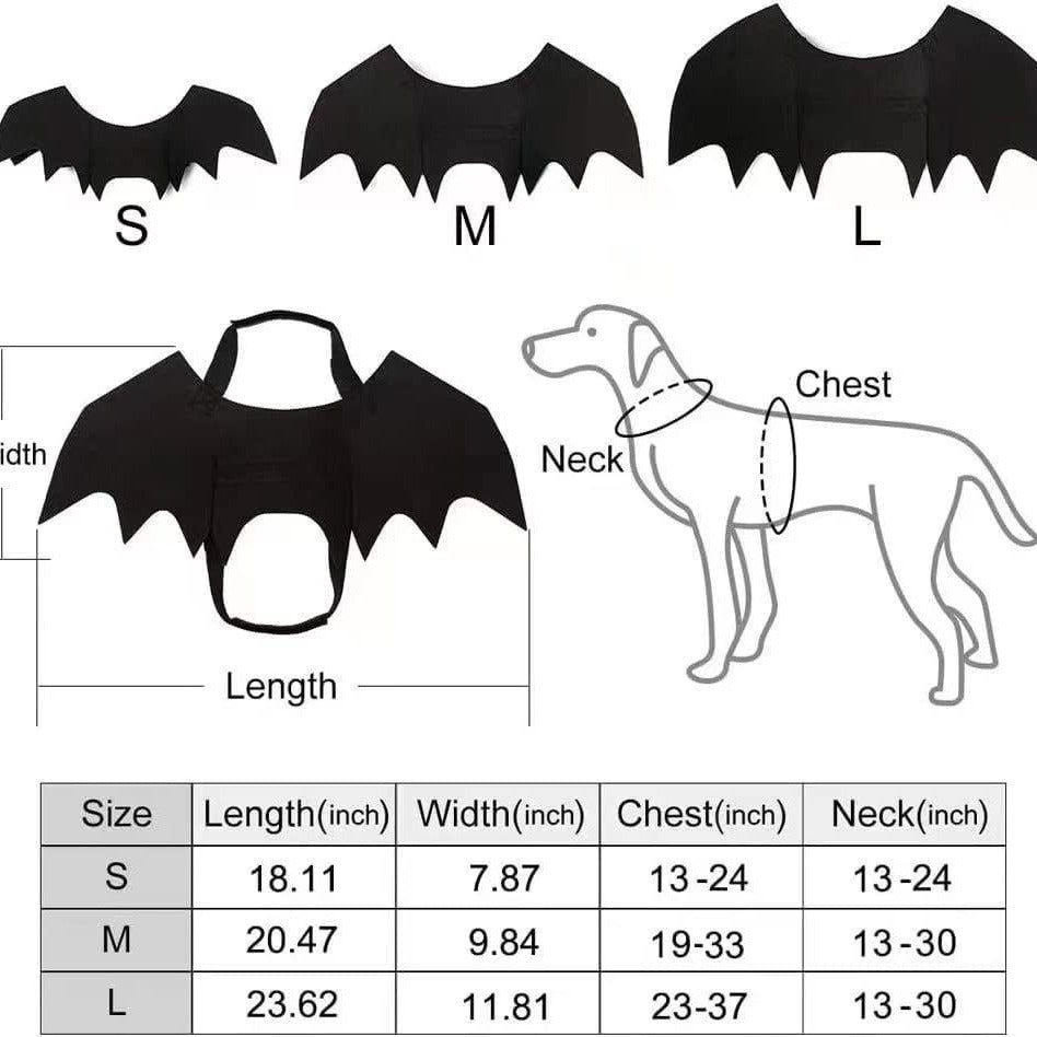 Pet Bat Wings Prop