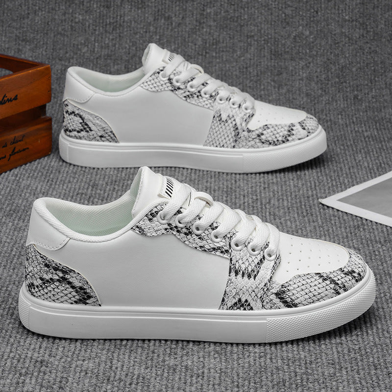 Chaussures pour hommes respirantes, confortables, simples et à semelles épaisses