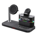 Magnetic wireless charger 3 in 1 wireless charger clock...