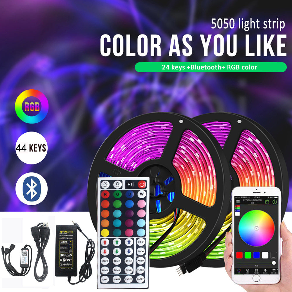 WIFI infrared Bluetooth LED Strip 5050 2835RGB Indoor And Outdoor Ambient Decorative Waterproof Strip Light Set