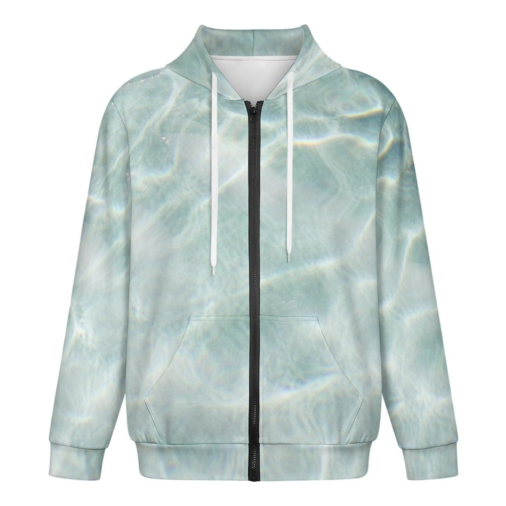 Men's Fashion Youth Jacket Hoodies with Zipper and Pockets