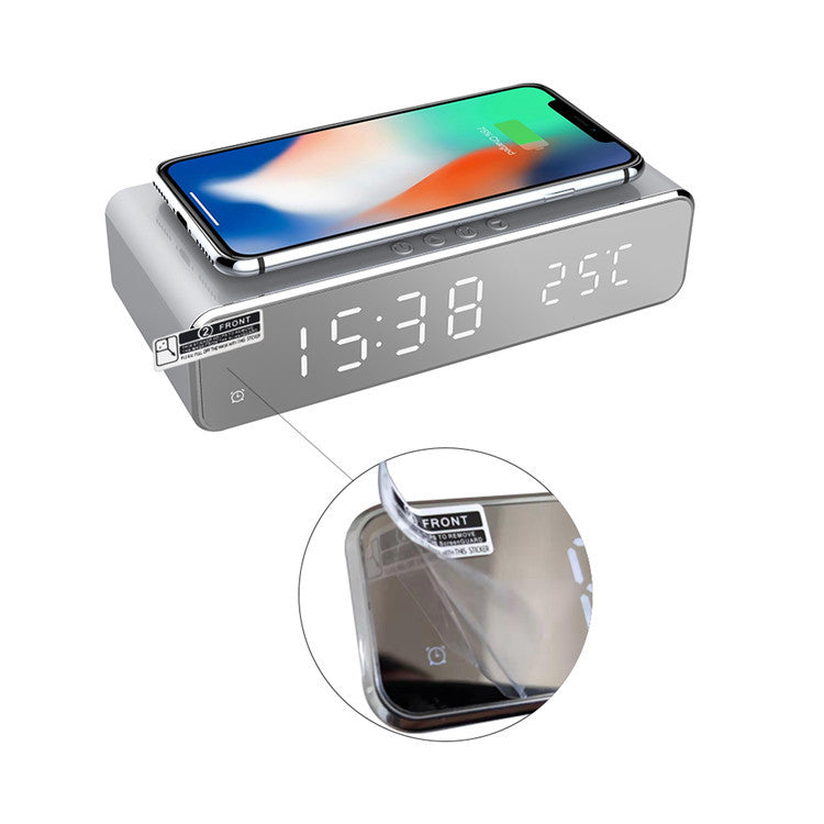 Smart LED Digital Alarm Clock with Wireless...