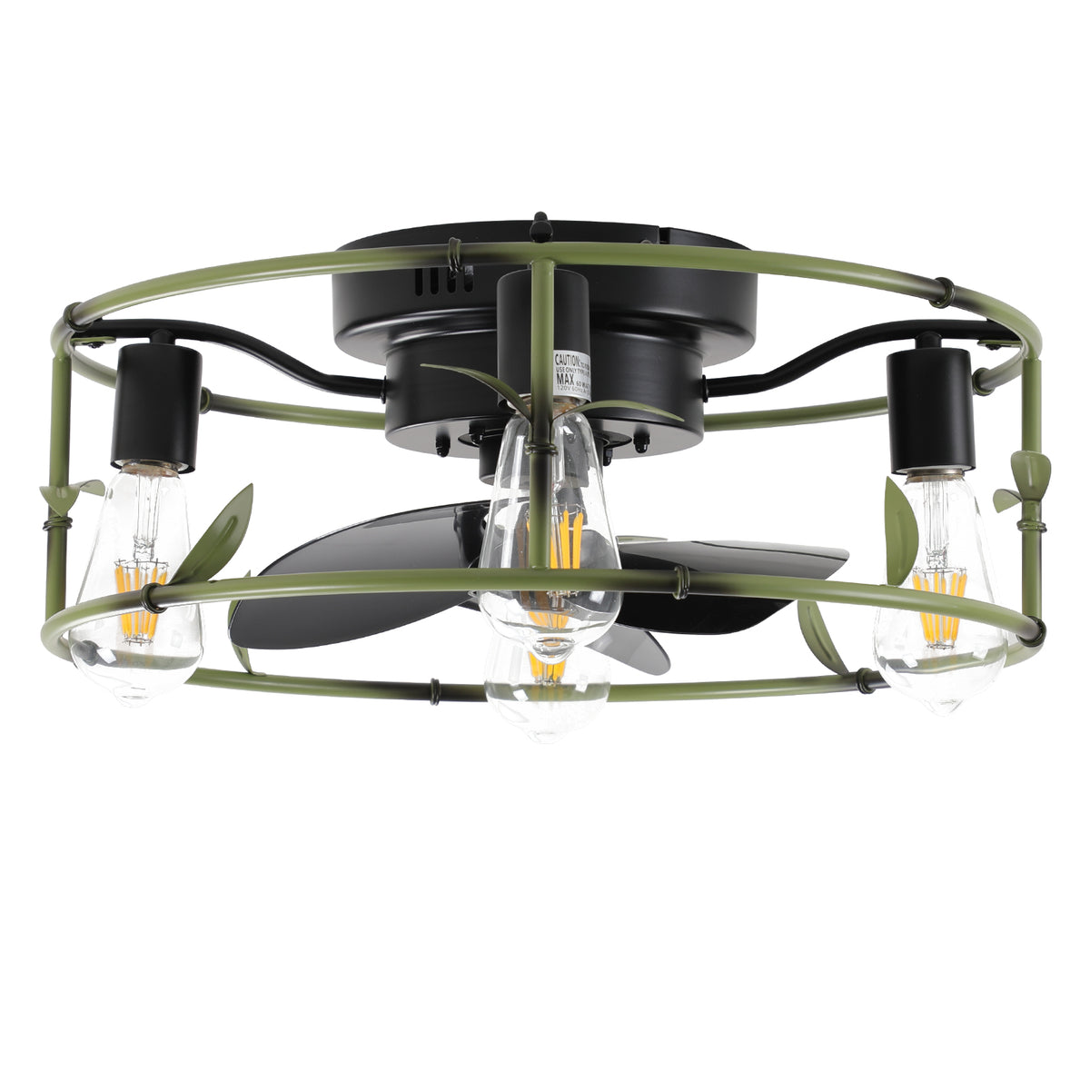 Flush Mount Ceiling Fans with Lights...