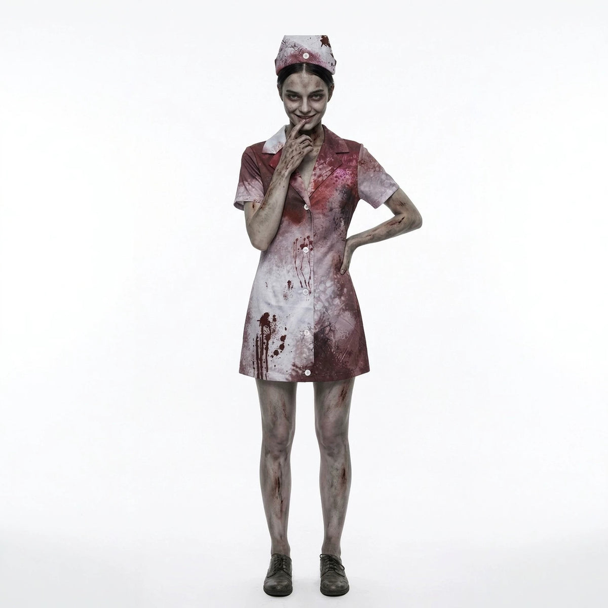 Zombie Nurse Cosplay Costume