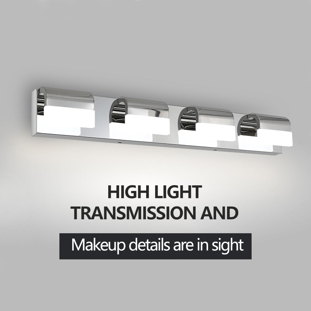 Modern Bathroom Vanity Lighting 4-Light LED...