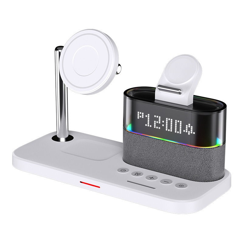 Magnetic wireless charger 3 in 1 wireless charger clock...