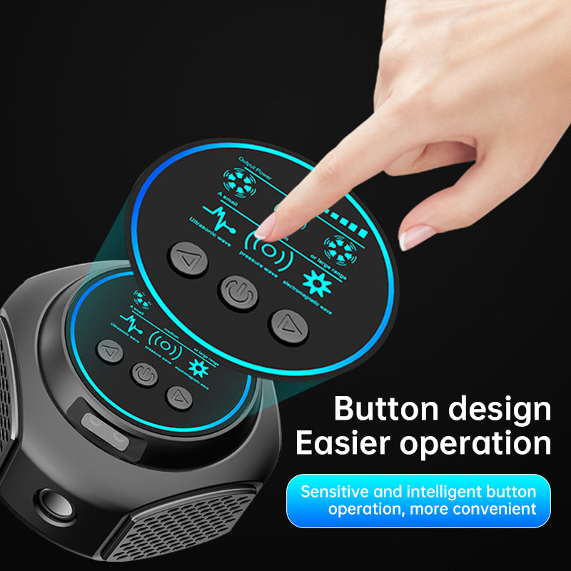 4-in-1 ultrasonic rodent repellent, 360° electronic...