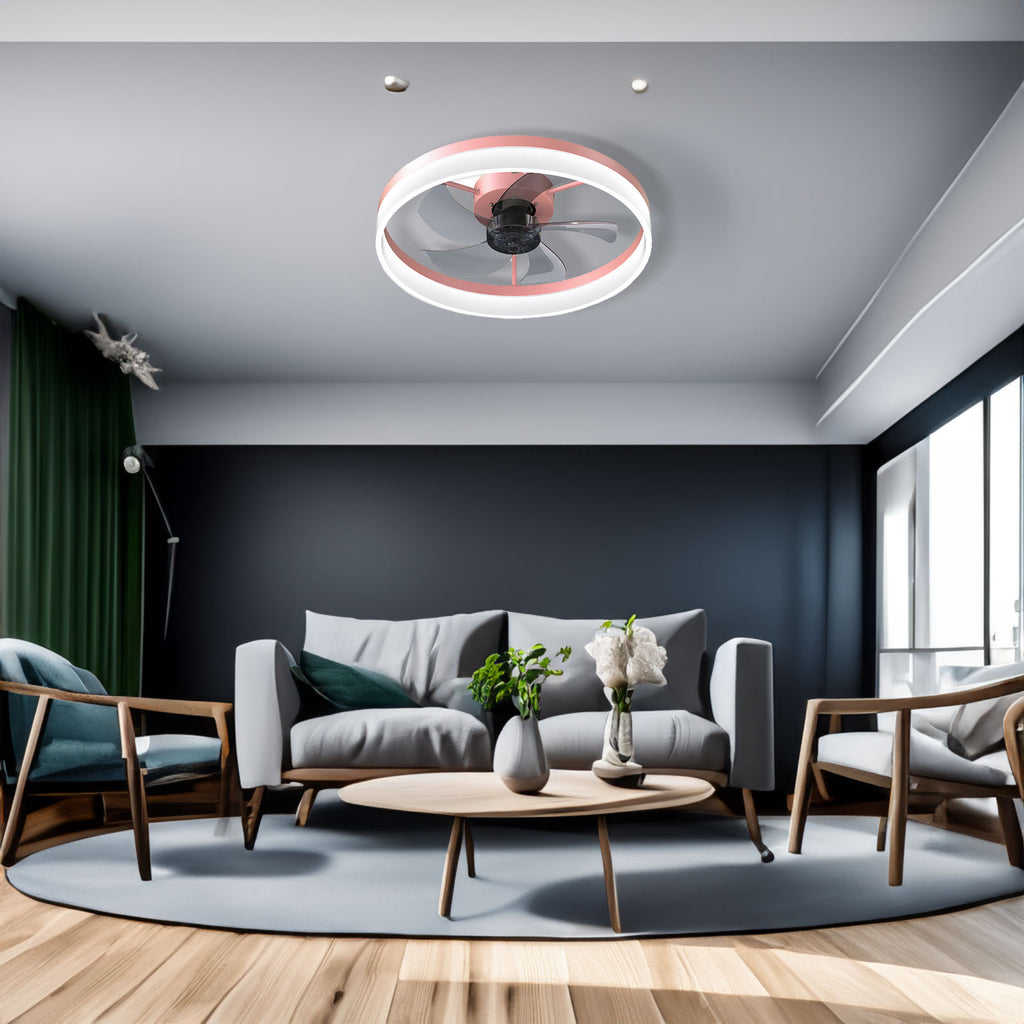 Ceiling Fans with Lights Dimmable LED...