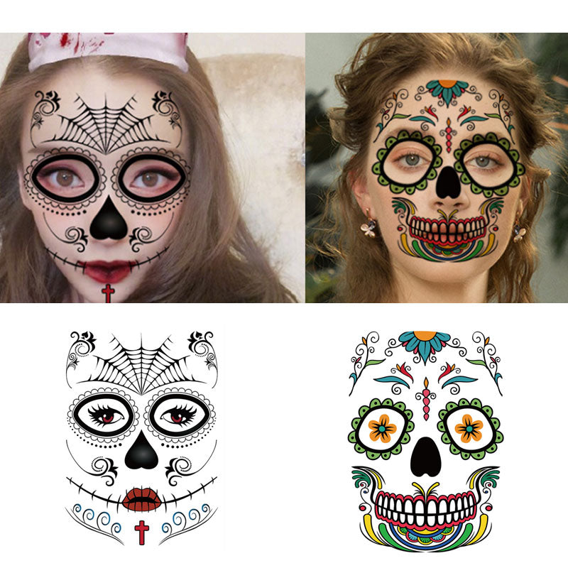 Halloween Face Sticker