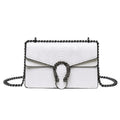 Crocodile-patterned Bacchus Bag