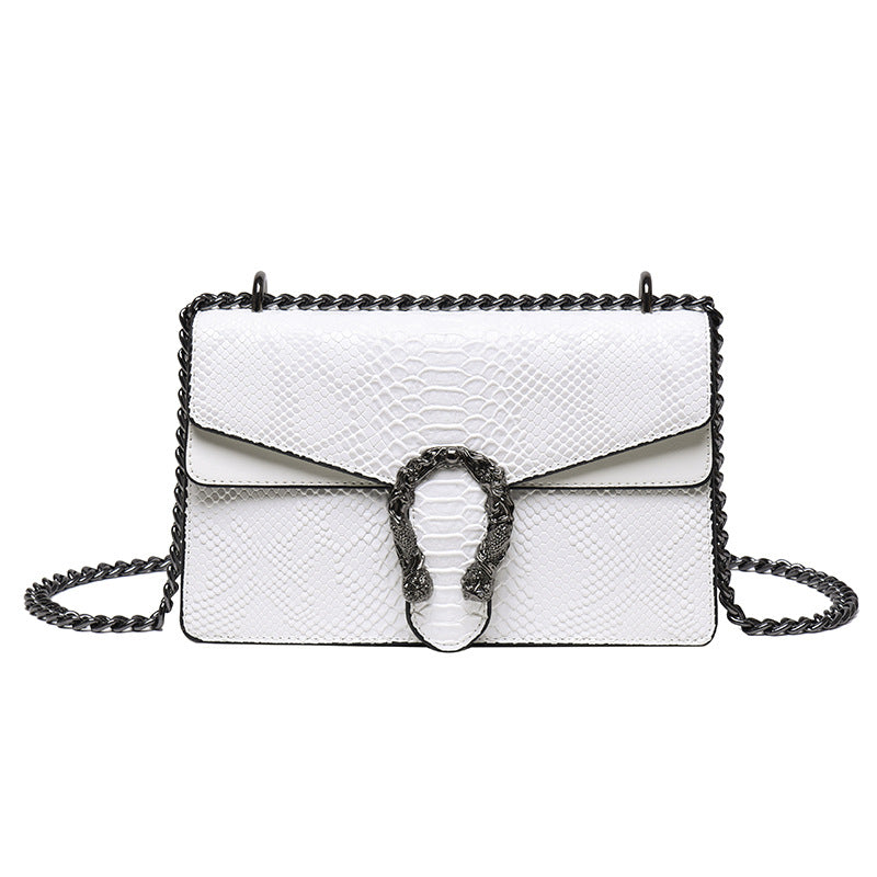 Crocodile-patterned Bacchus Bag