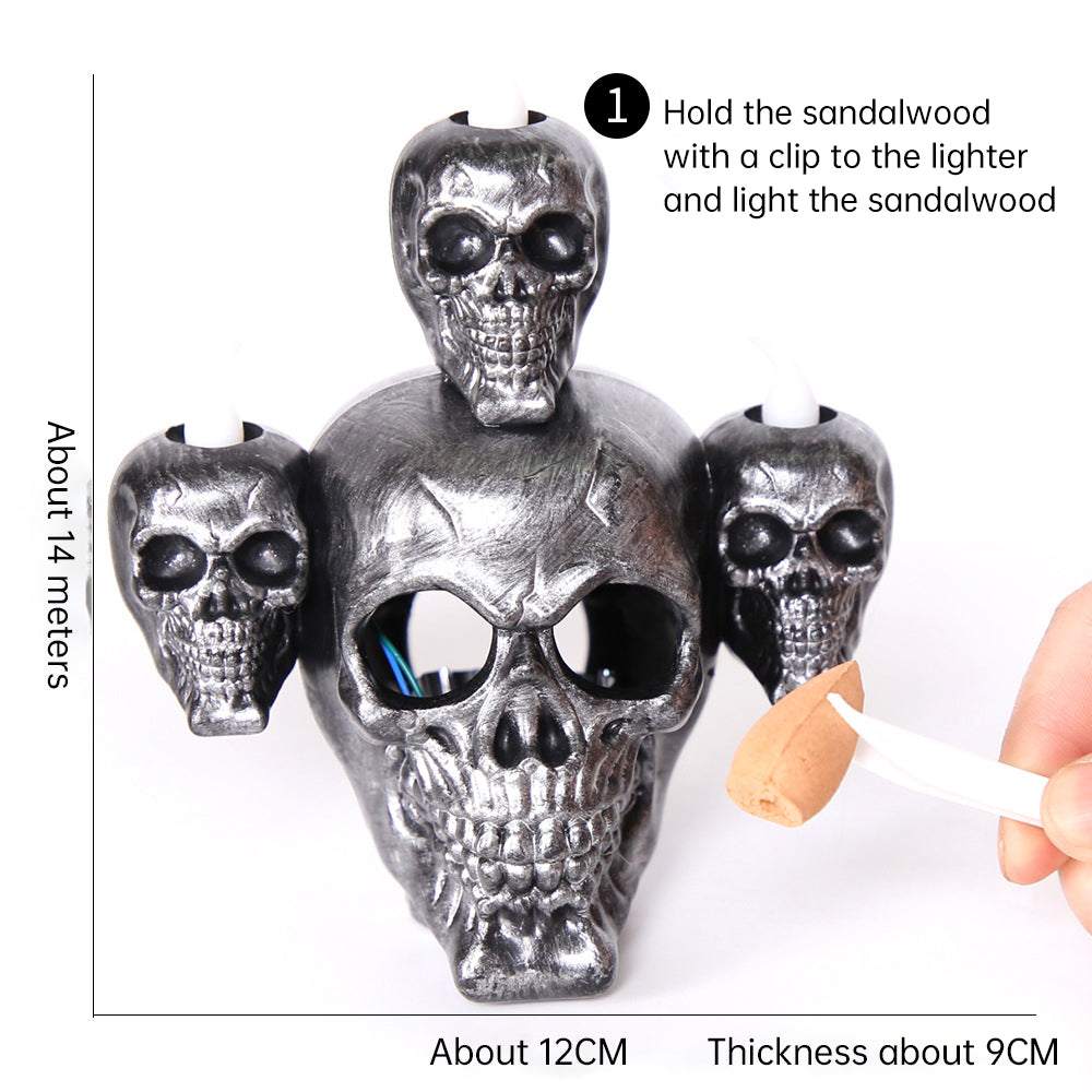 Skull Smoke Candle Lamp (2)
