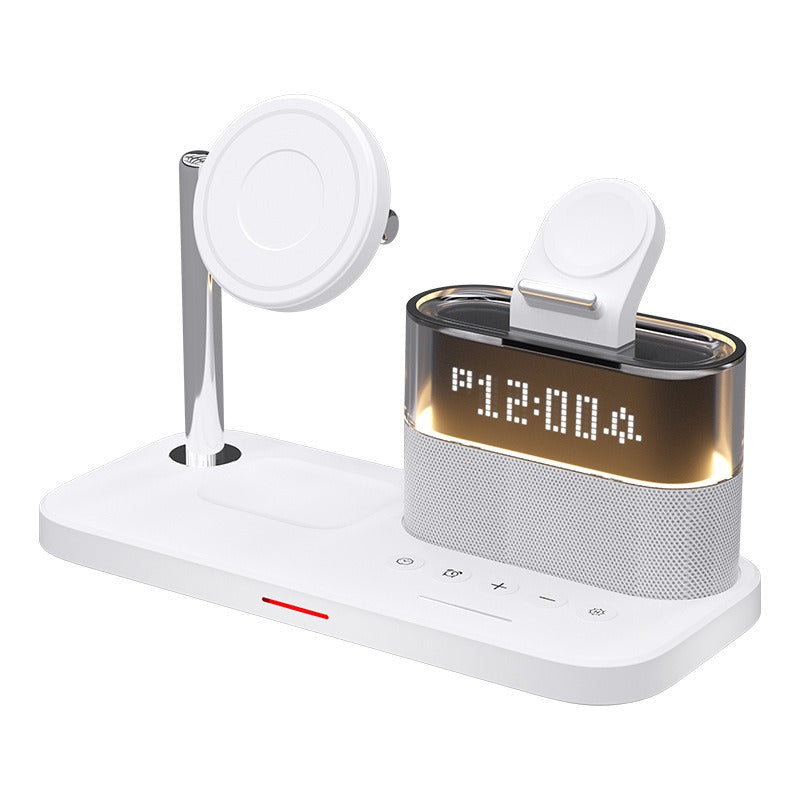 Magnetic wireless charger 3 in 1 wireless charger clock...