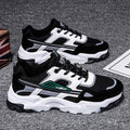 Zapatillas de running transpirables de malla para hombre, estilo informal, para estudiantes, de viaje, antideslizantes