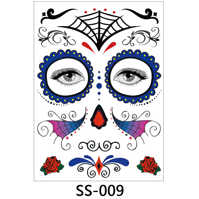 Halloween Face Sticker