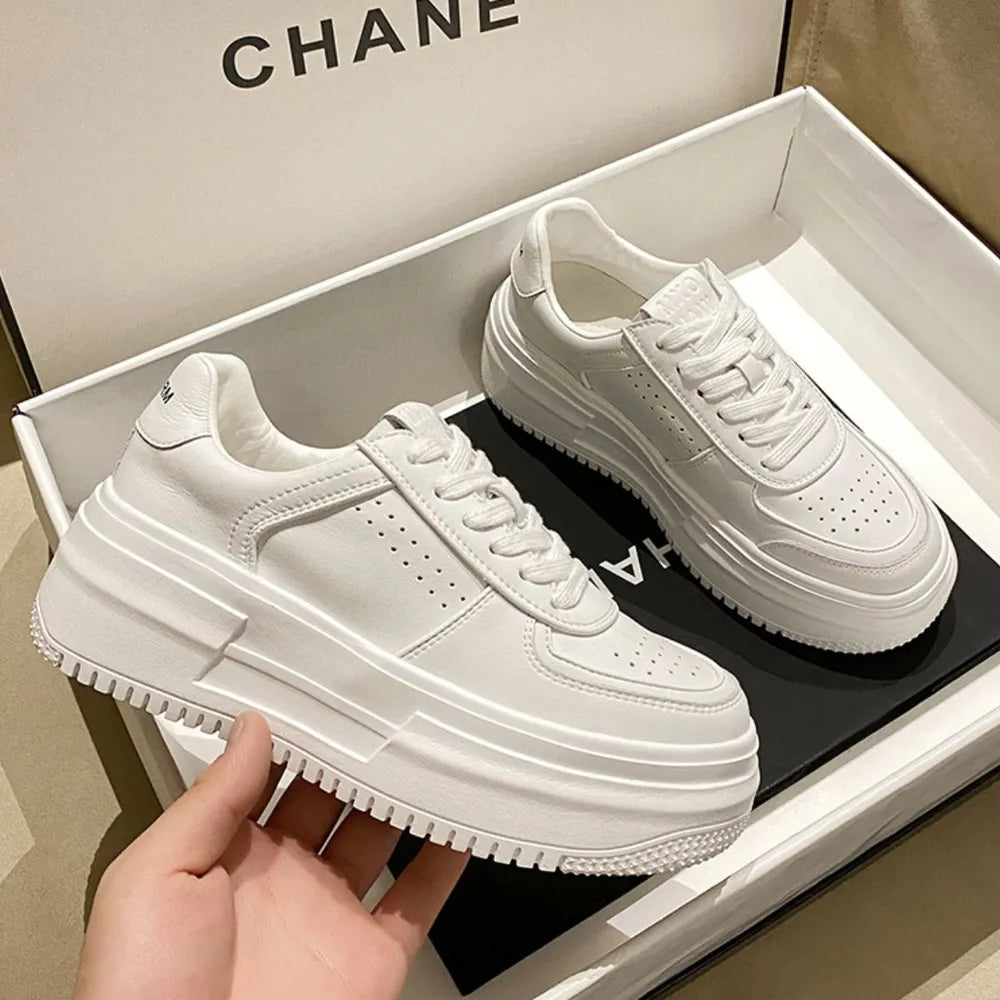 Zapatillas de plataforma con cordones