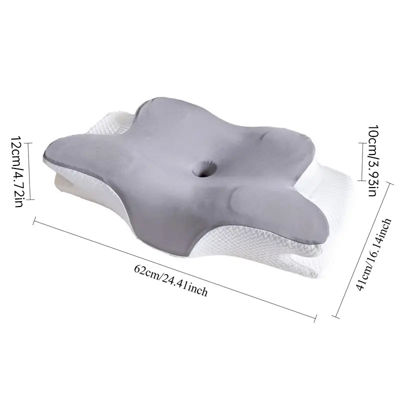 Almohada viscoelástica con memoria y efecto refrescante – Cojín de rebote lento resistente al calor