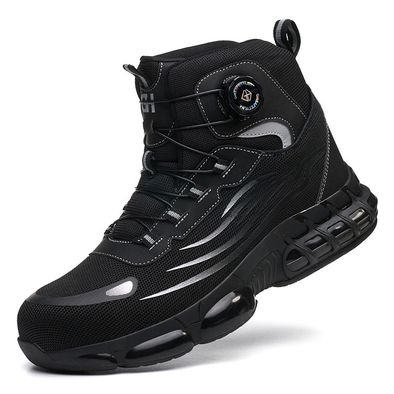 Men's breathable anti-smashing and anti-piercing hiking work shoes