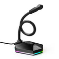 New microphone RGB luminous bendable USB