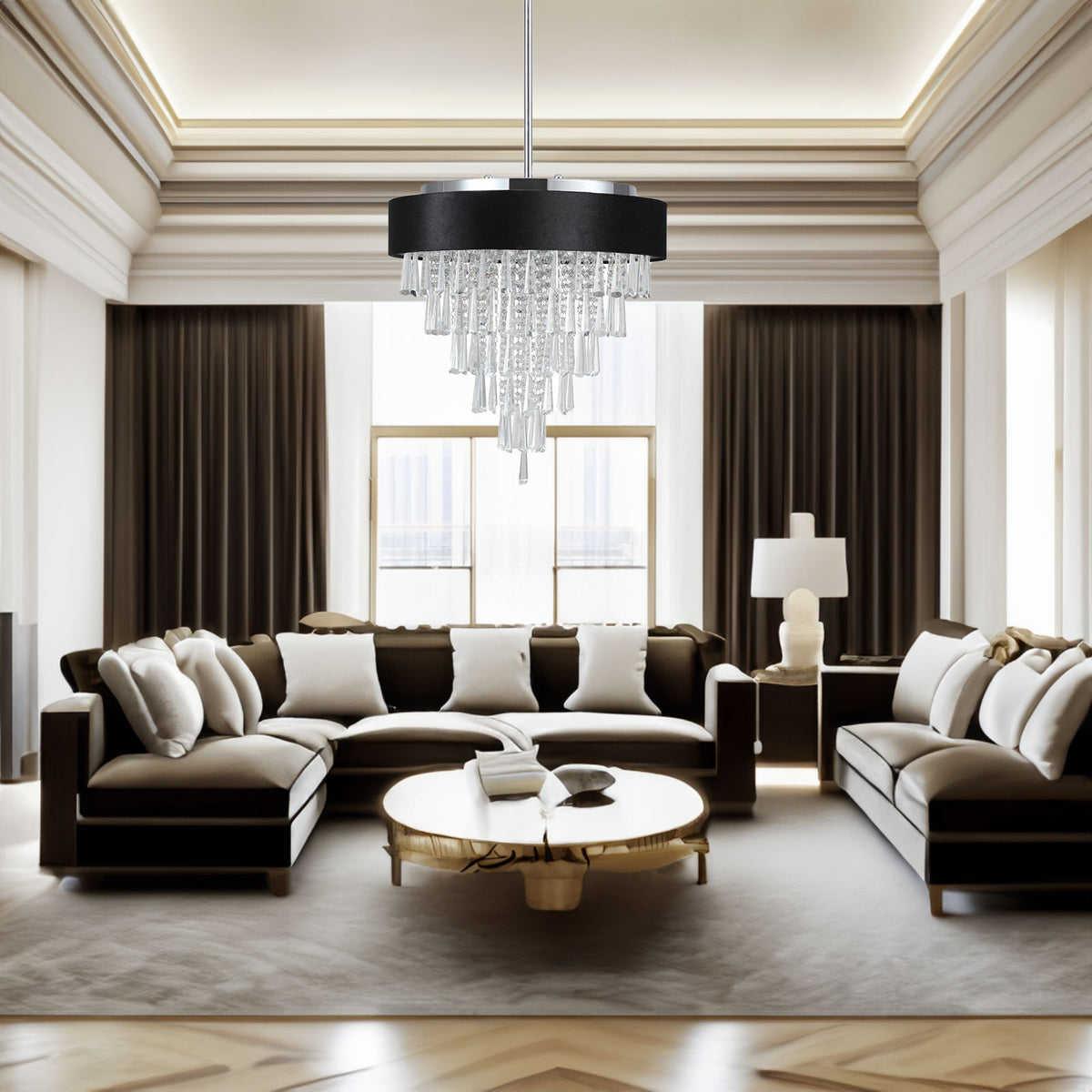 Modern Crystal Chandelier for  Living-Room...