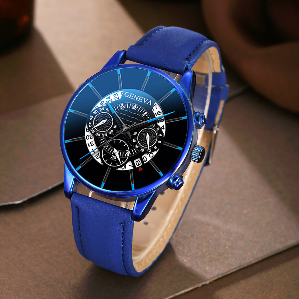 Casual Business Men's Leather Watch...