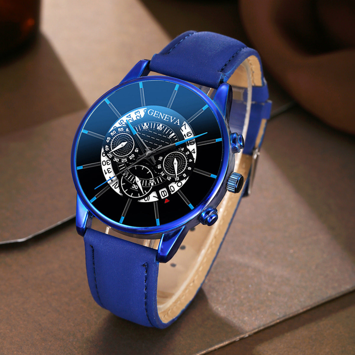 Casual Business Men's Leather Watch...