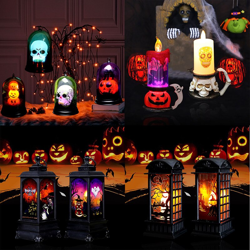 Halloween Retro Oil Lamp
