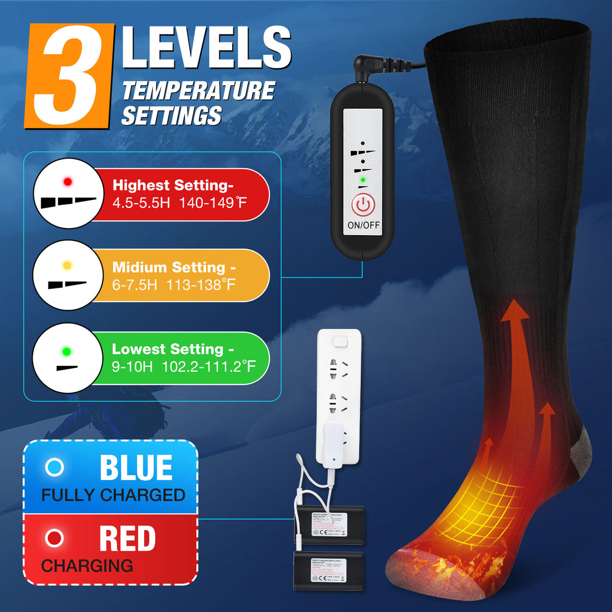 HailiCare Electric Heating Socks...