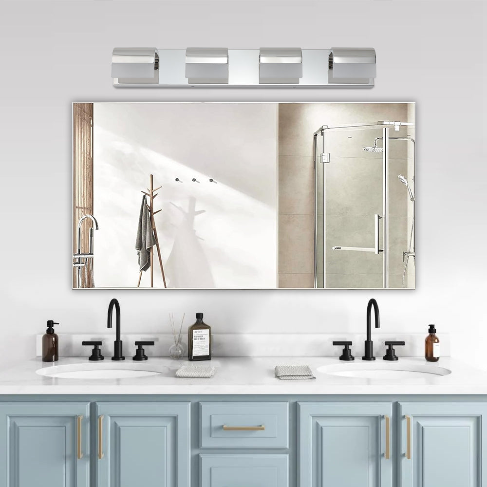 Modern Bathroom Vanity Lighting 4-Light LED...