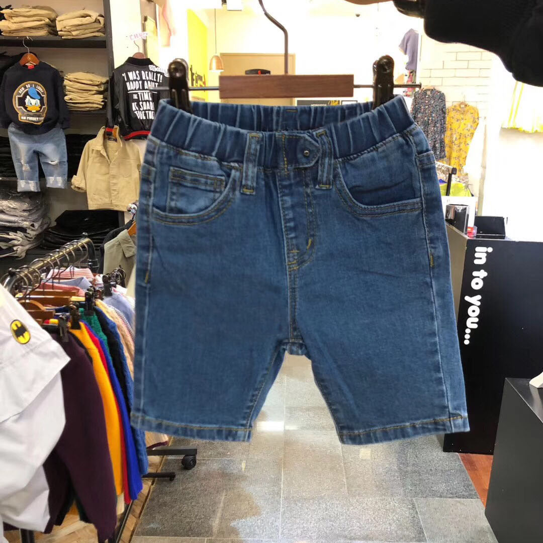 Shorts de mezclilla casuales de cinco puntos y pantalones casuales