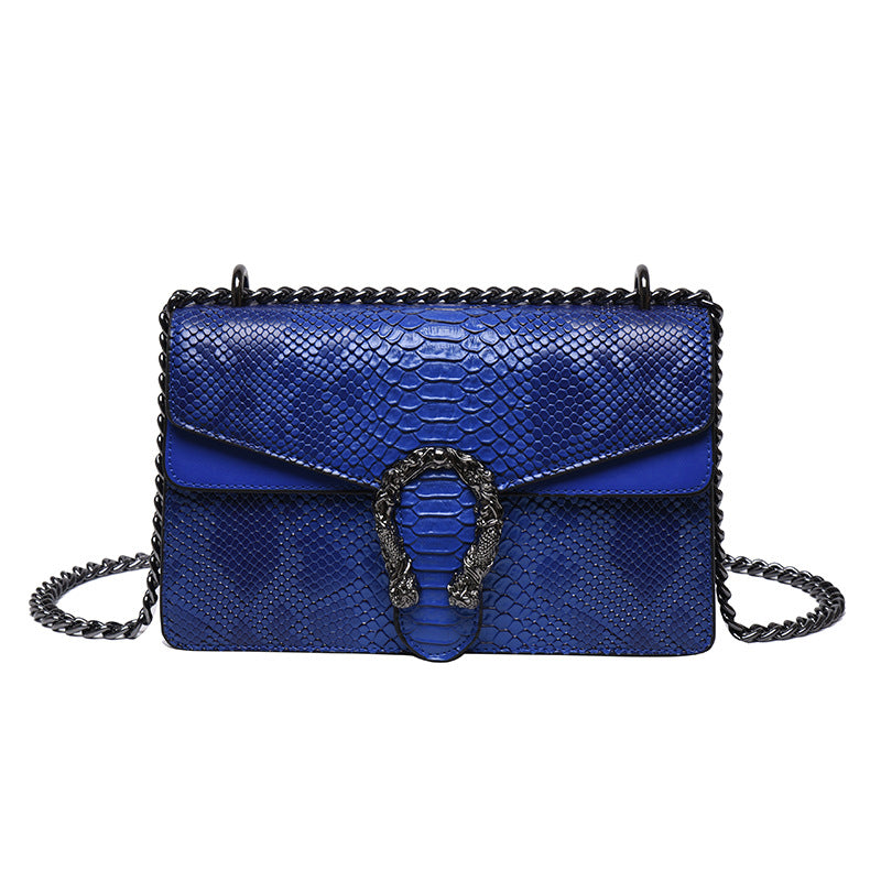 Crocodile-patterned Bacchus Bag