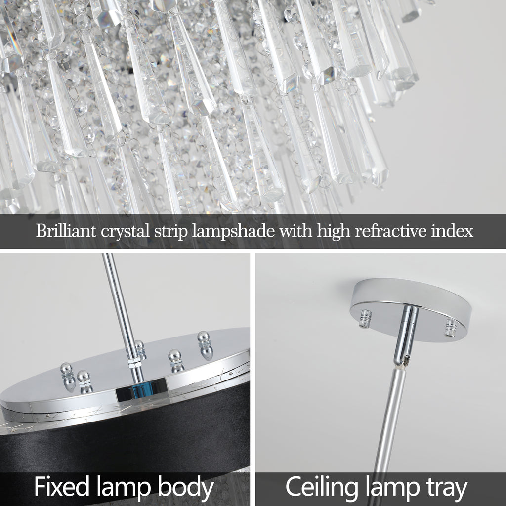 Modern Crystal Chandelier for  Living-Room...