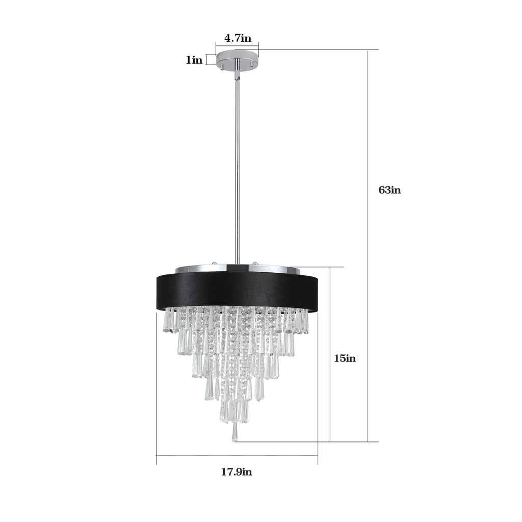 Modern Crystal Chandelier for  Living-Room...