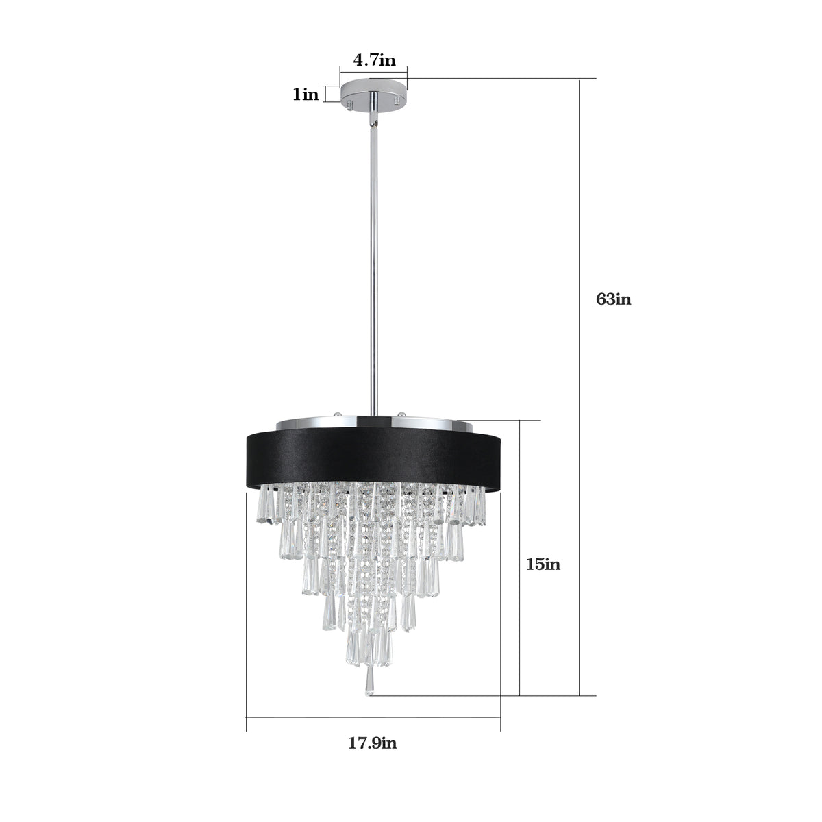 Modern Crystal Chandelier for  Living-Room...