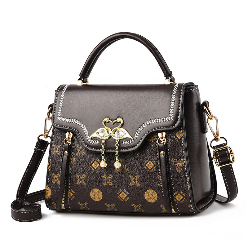 Crossbody small square bag for women