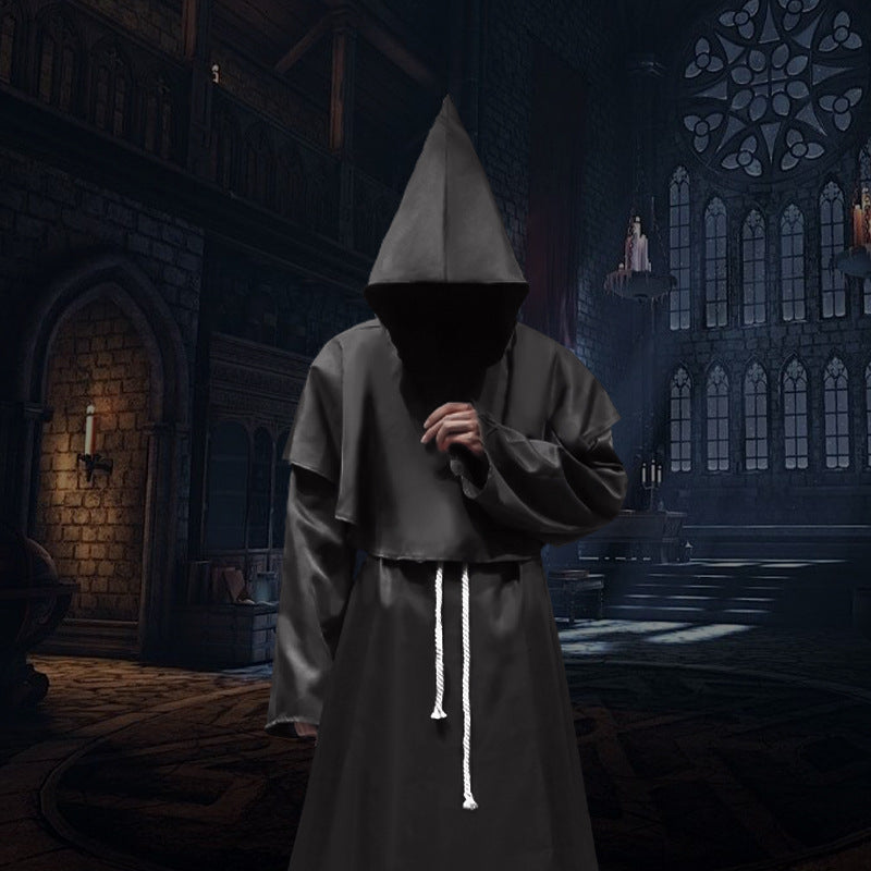 Medieval Monk Wizard Costume